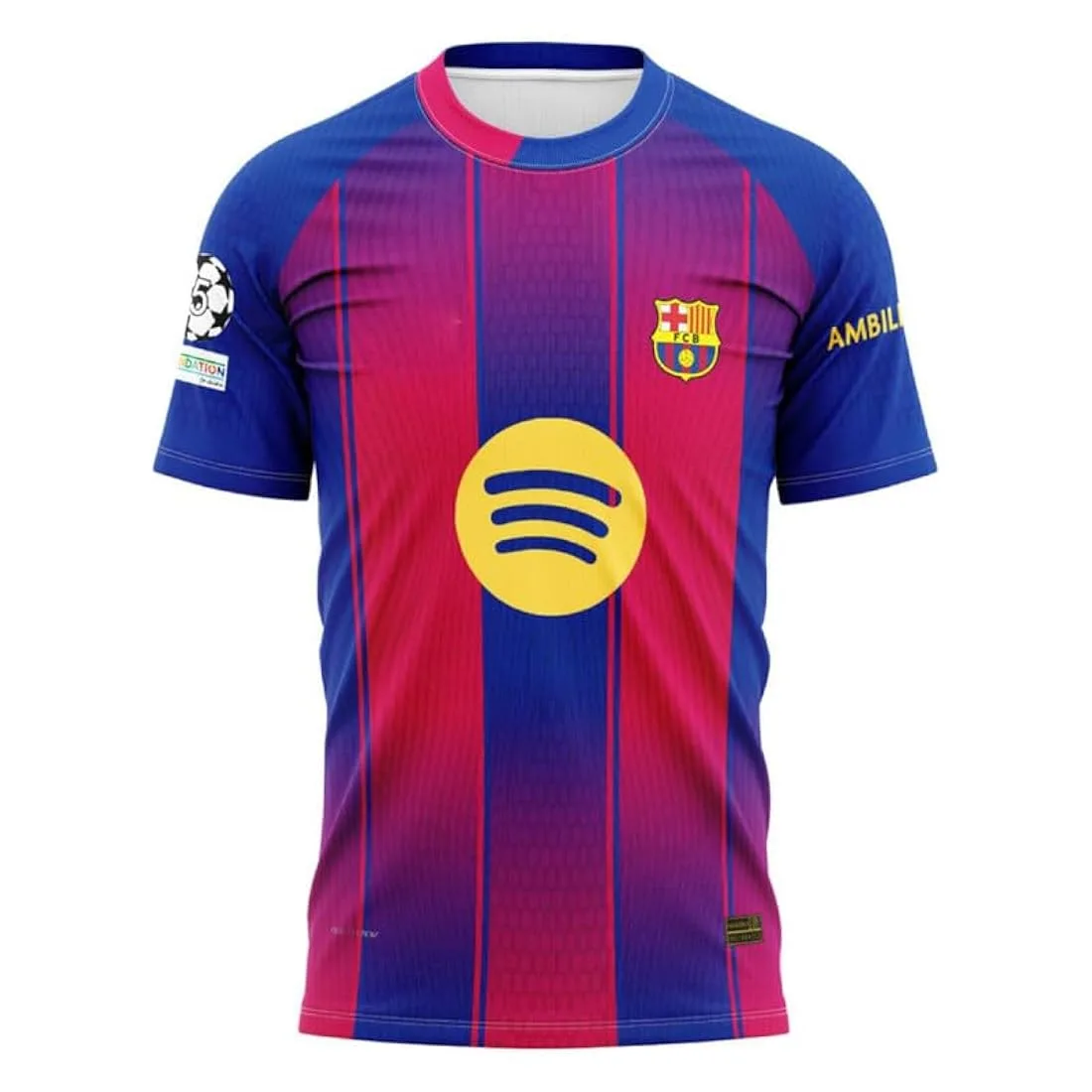 Barcelona Home Player Version Jersey - Image 2